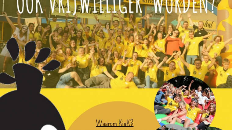 WORDT KIAK VRIJWILLIGER!