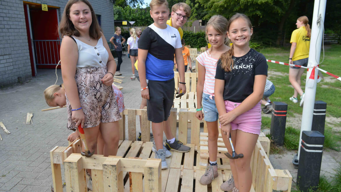 GRATIS PALLETS AFHALEN – KinderVakantieWeek 2024