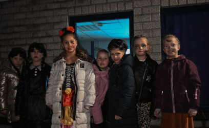 Een spannende avond tijdens de Halloweentocht!