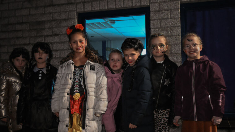 Een spannende avond tijdens de Halloweentocht!