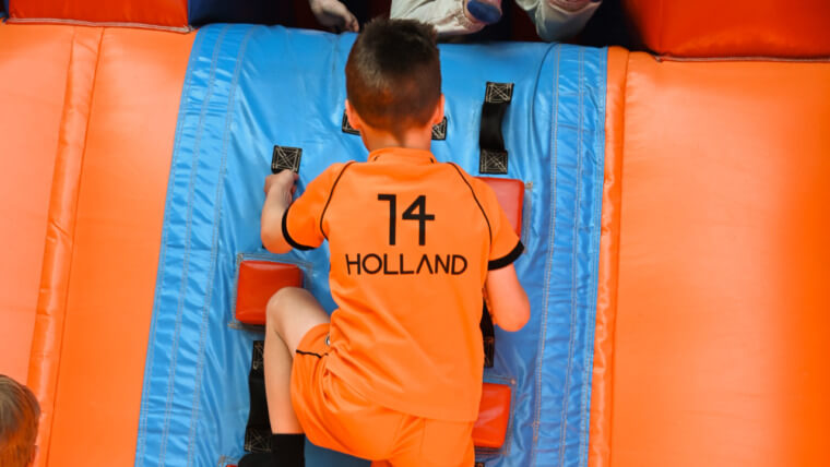 Blije gezichten tijdens Kiak @ Koningsdag!